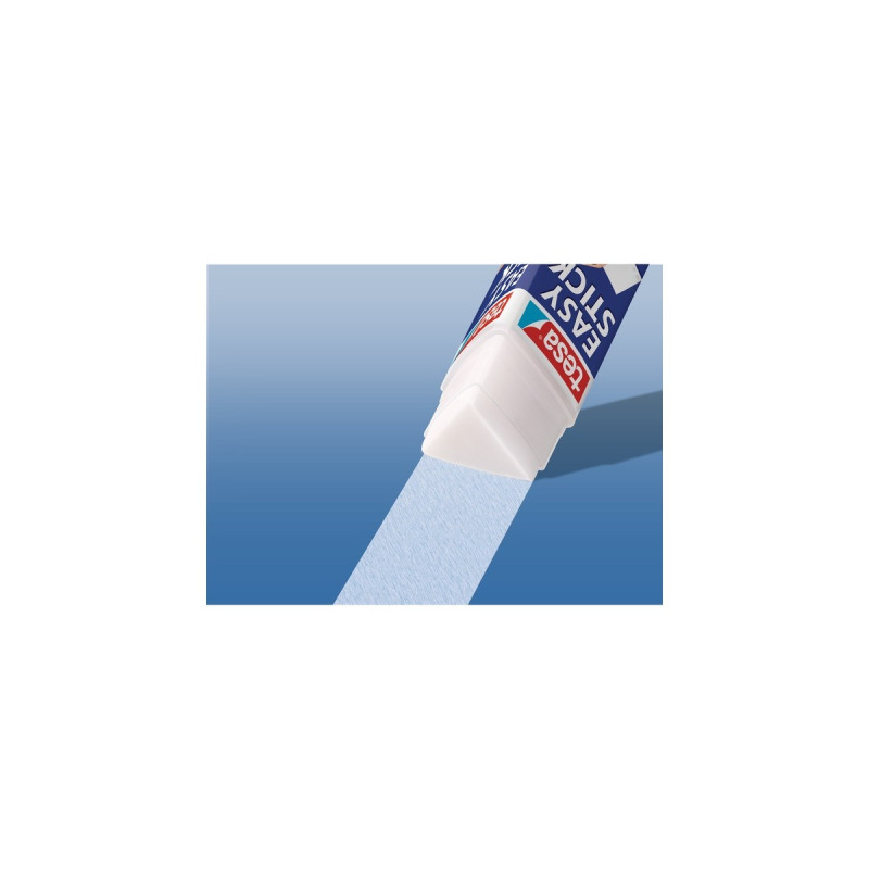 tesa Easy Stick ecoLogo, 12g, Klebestift(transparent, dreieckig)