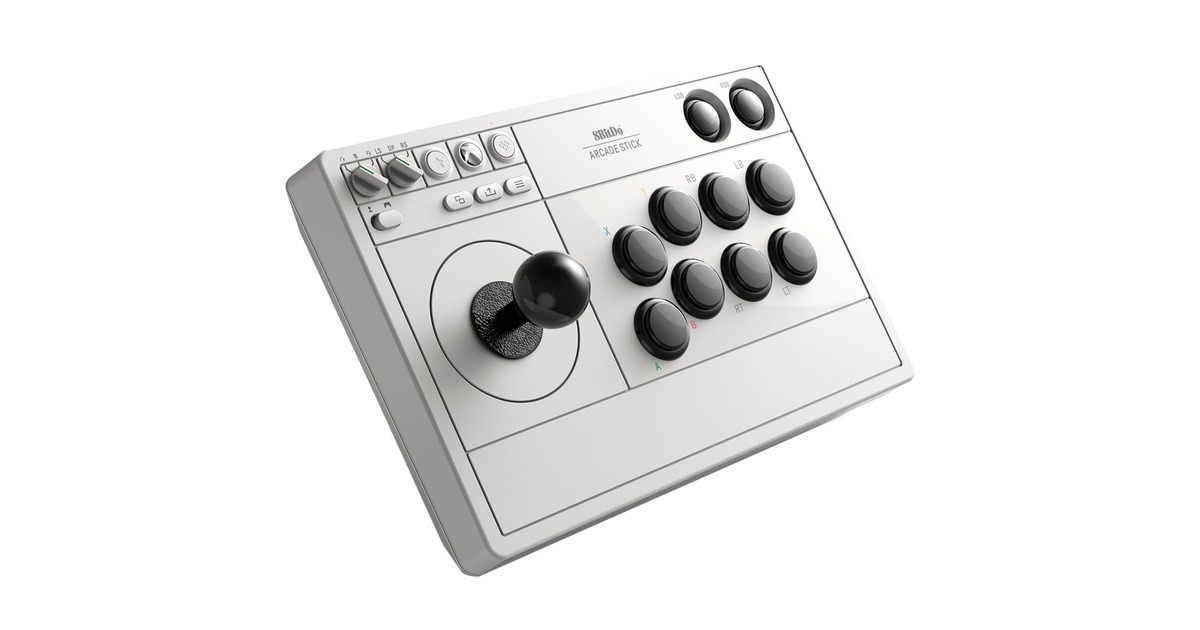 8BitDo Arcade Stick for Xbox, Joystick(weiß, für Xbox, PC) 8BitDo Arcade Stick for Xbox, Joystick(weiß, für Xbox, PC)