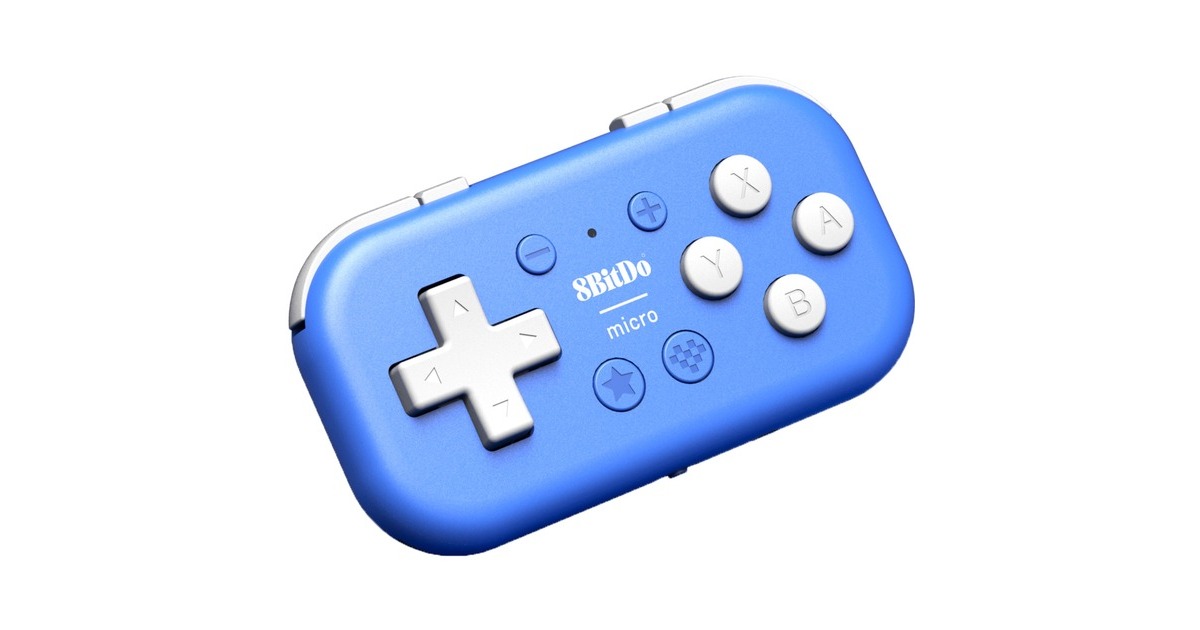 8BitDo Micro Bluetooth Gamepad(blau, für Nintendo Switch, Android, Raspberry Pi) 8BitDo Micro Bluetooth Gamepad(blau, für Nintendo Switch, Android, Raspberry Pi)
