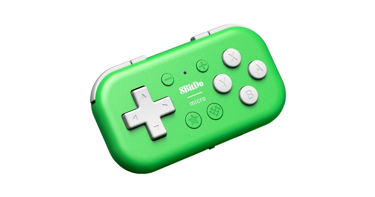 8BitDo Micro Bluetooth Gamepad(grün, für Nintendo Switch, Android, Raspberry Pi) 8BitDo Micro Bluetooth Gamepad(grün, für Nintendo Switch, Android, Raspberry Pi)