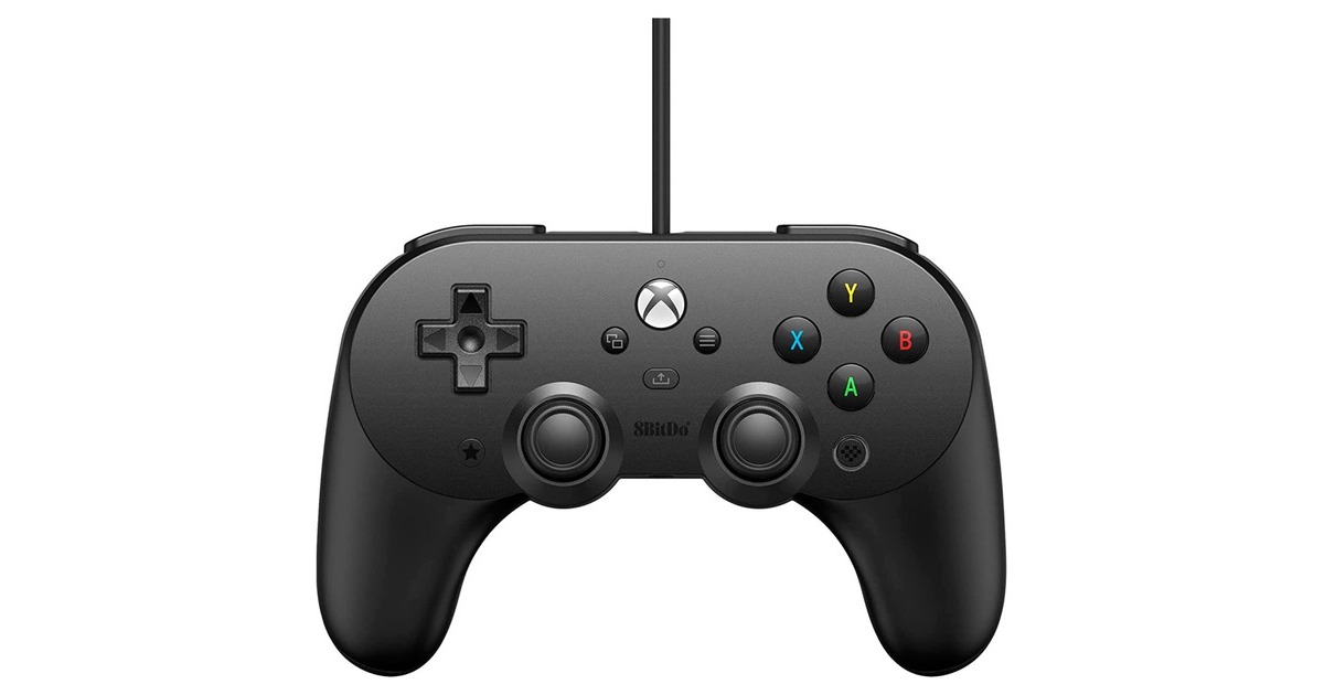 8BitDo Pro 2 Wired for Xbox, Gamepad(schwarz)