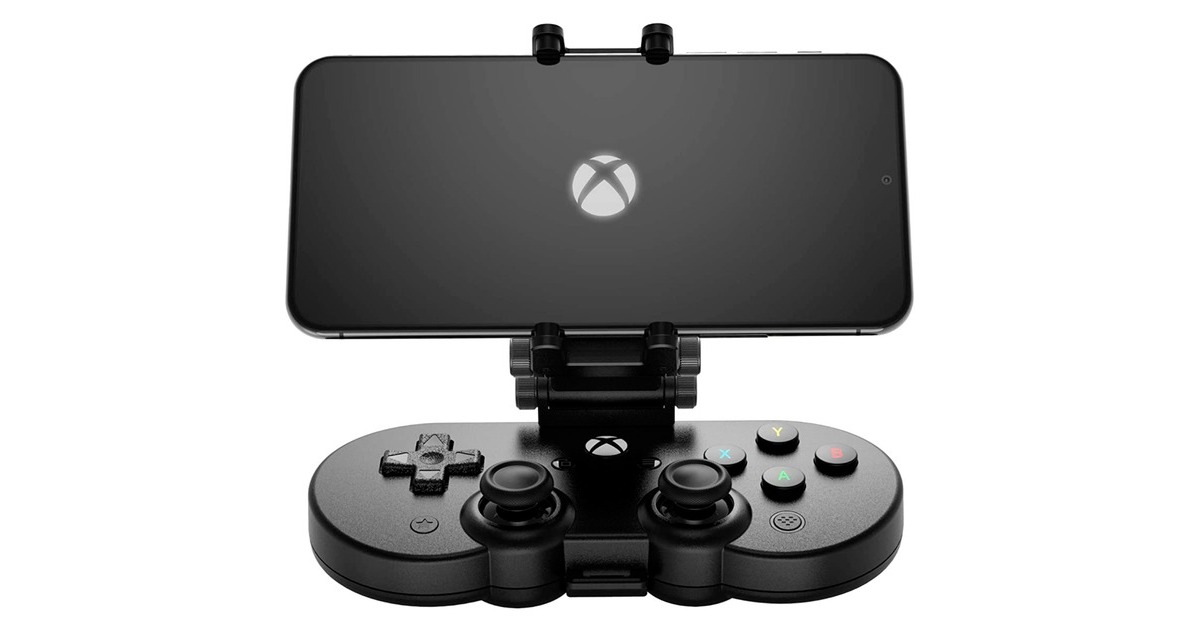 8BitDo SN30 Pro for Android + Clip, Gamepad(schwarz, Xbox Cloud Gaming)