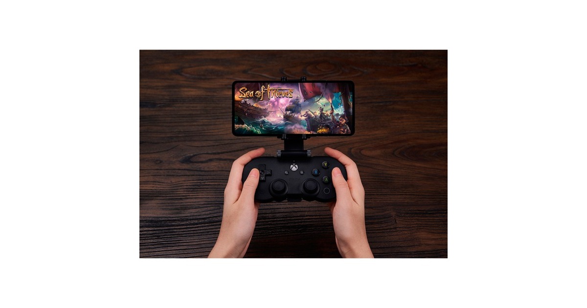 8BitDo SN30 Pro for Android + Clip, Gamepad(schwarz, Xbox Cloud Gaming)