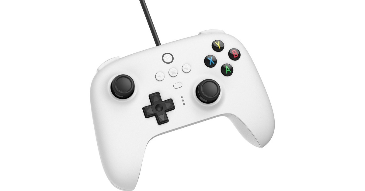 8BitDo Ultimate Wired for Nintendo Switch, Gamepad(weiß)