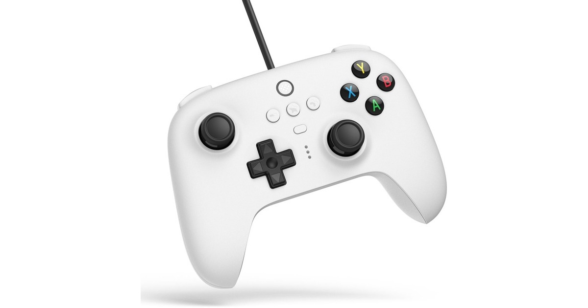 8BitDo Ultimate Wired for Nintendo Switch, Gamepad(weiß)