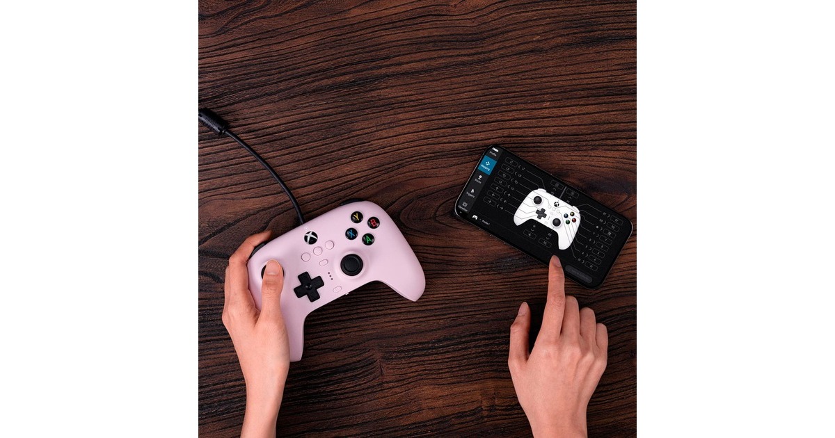 8BitDo Ultimate Wired for Xbox, Gamepad(pink)
