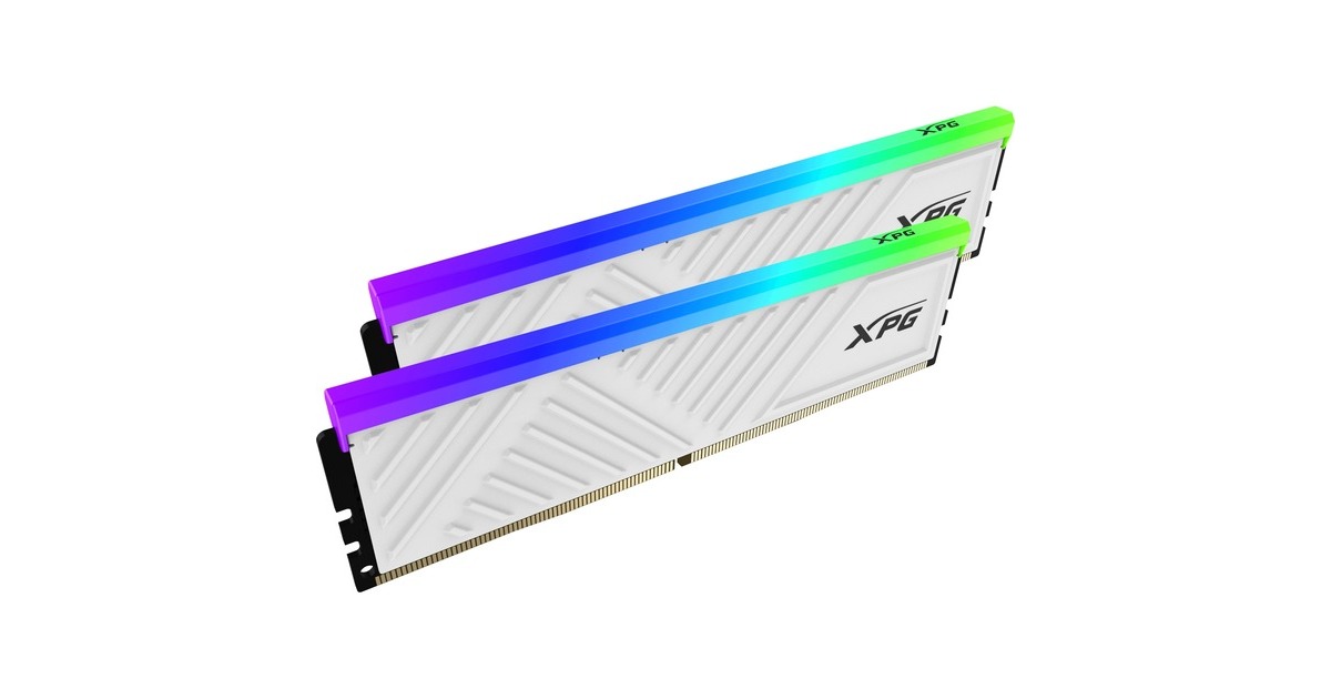 ADATA DIMM 16 GB DDR4-3600 (2x 8 GB) Dual-Kit , Arbeitsspeicher(weiß, AX4U36008G18I-DTWHD35G, XPG Spectrix D35G, INTEL XMP)