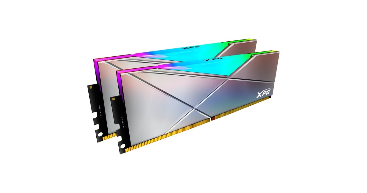 ADATA DIMM 16 GB DDR4-4133 (2x 8 GB) Dual-Kit, Arbeitsspeicher(grau, AX4U41338G19J-DGM50X, XPG SPECTRIX D50, INTEL XMP)