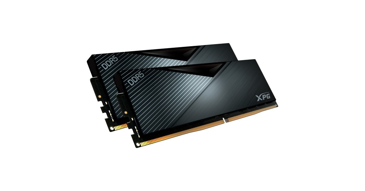ADATA DIMM 16 GB DDR5-5200, Arbeitsspeicher(schwarz, AX5U5200C388G-DCLABK, Lancer, INTEL XMP)