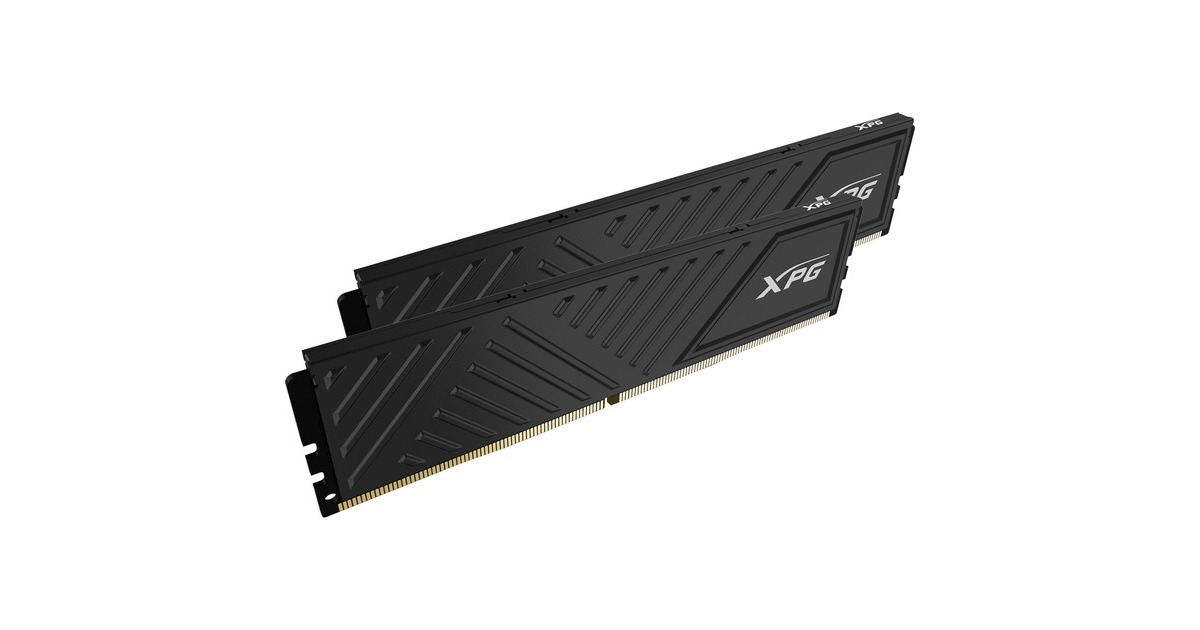 ADATA DIMM 32 GB DDR4-3200 (2x 16 GB) Dual-Kit, Arbeitsspeicher(schwarz, AX4U320016G16A-DTBKD35, XPG Gammix D35, INTEL XMP)