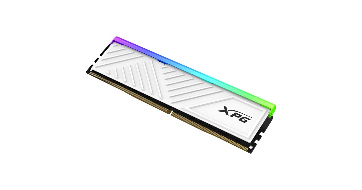 ADATA DIMM 32 GB DDR4-3200, Arbeitsspeicher(weiß, AX4U320032G16A-SWHD35G, XPG Spectrix D35G, INTEL XMP)