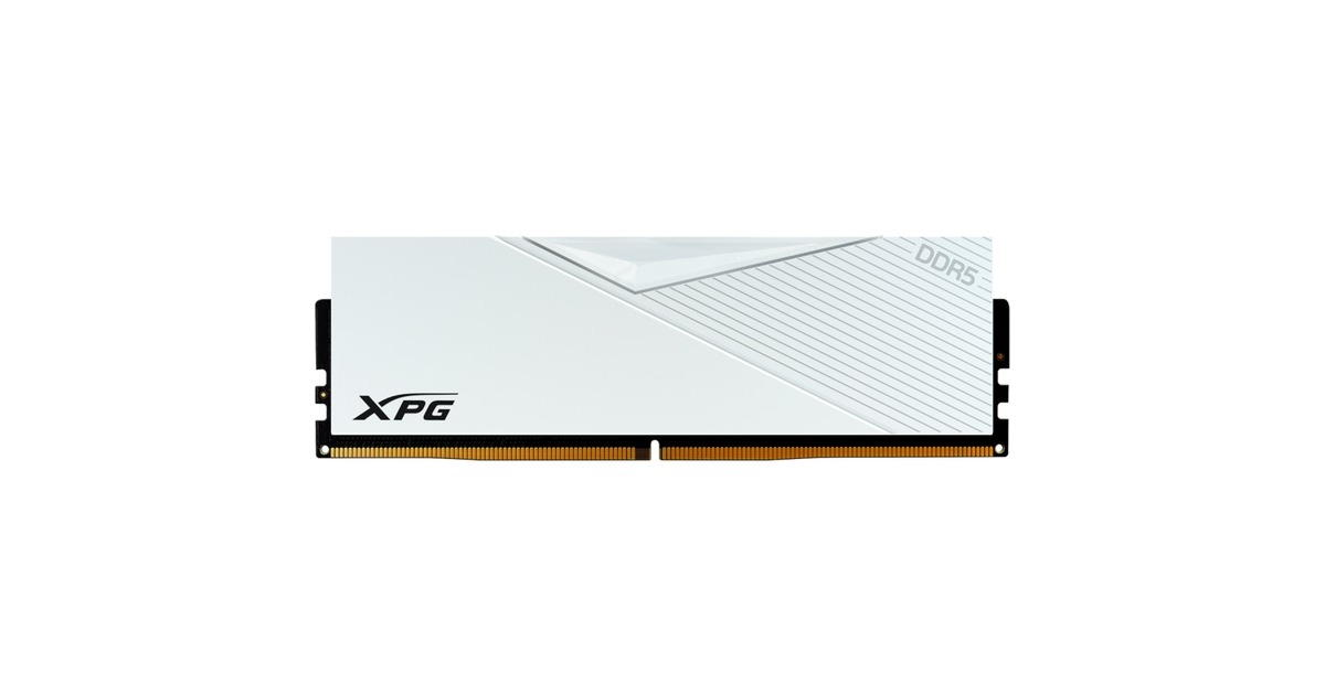 ADATA DIMM 32 GB DDR5-5600, Arbeitsspeicher(weiß, AX5U5600C3632G-CLAWH, Lancer, INTEL XMP)