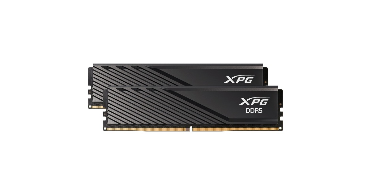 ADATA DIMM 32 GB DDR5-6000 (2x 16 GB) Dual-Kit, Arbeitsspeicher(schwarz, AX5U6000C3016G-DTLABBK, XPG Lancer Blade, INTEL XMP, AMD EXPO)