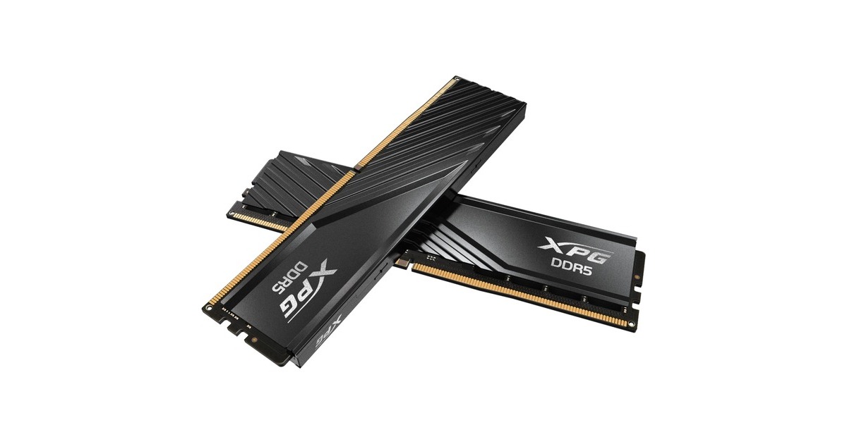 ADATA DIMM 32 GB DDR5-6000 (2x 16 GB) Dual-Kit, Arbeitsspeicher(schwarz, AX5U6000C3016G-DTLABBK, XPG Lancer Blade, INTEL XMP, AMD EXPO)