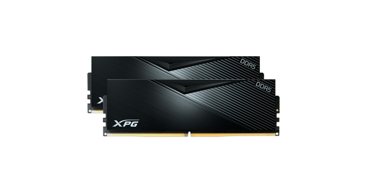 ADATA DIMM 32 GB DDR5-6000 (2x 16 GB) Dual-Kit, Arbeitsspeicher(schwarz, AX5U6000C3016G-DCLABK, Lancer, INTEL XMP)