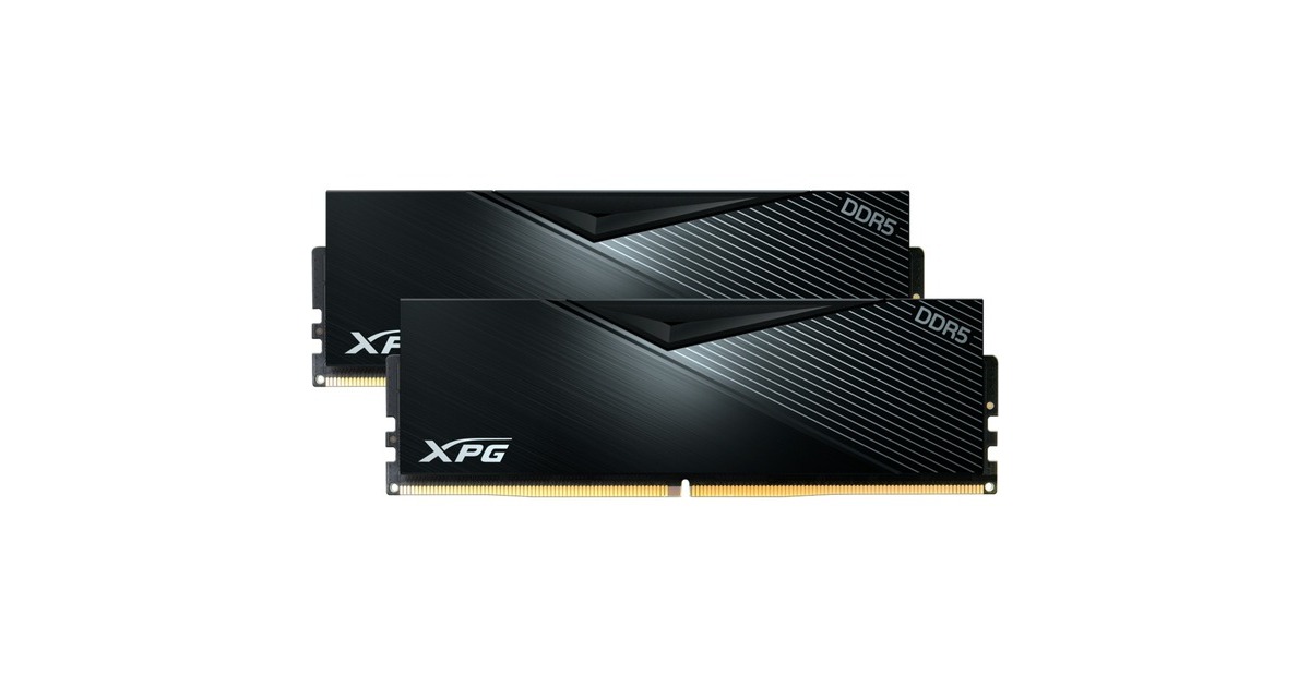 ADATA DIMM 32 GB DDR5-6400 (2x 16 GB) Dual-Kit, Arbeitsspeicher(weiß, AX5U6400C3216G-DCLABK, XPG Lancer, INTEL XMP, AMD EXPO)