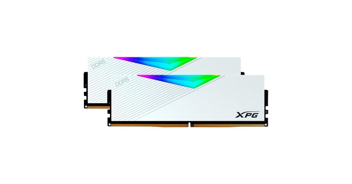 ADATA DIMM 32 GB DDR5-7200 (2x 16 GB) Dual-Kit, Arbeitsspeicher(weiß, AX5U7200C3416G-DCLARWH, Lancer RGB, INTEL XMP, Outlet) ADATA DIMM 32 GB DDR5-7200 (2x 16 GB) Dual-Kit, Arbeitsspeicher(weiß, AX5U7200C3416G-DCLARWH, Lancer RGB, INTEL XMP, Outlet)