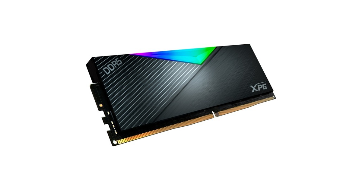 ADATA DIMM 32 GB DDR5-8000 (2x 16 GB) Dual-Kit, Arbeitsspeicher(schwarz, AX5U8000C3816G-DCLARBK, XPG Lancer RGB, INTEL XMP, AMD EXPO)