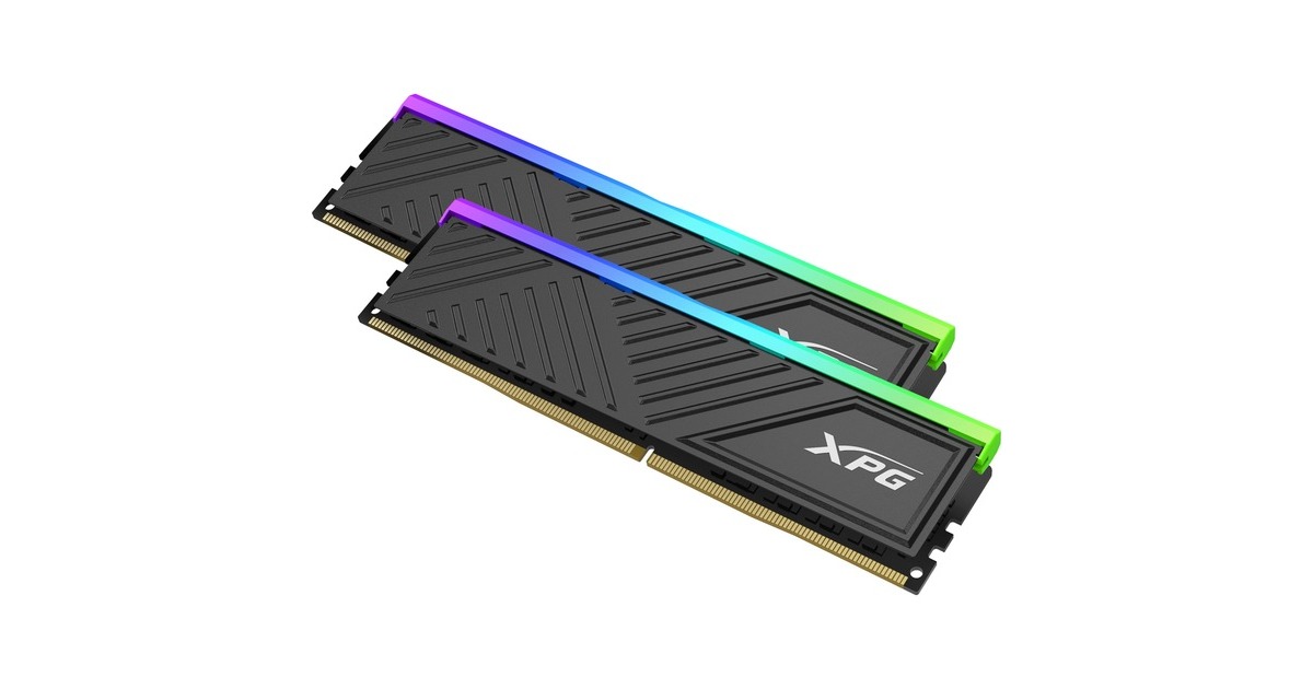 ADATA DIMM 64 GB DDR4-3200 (2x 32 GB) Dual-Kit , Arbeitsspeicher(schwarz, AX4U320032G16A-DTBKD35G, XPG Spectrix D35G, INTEL XMP)