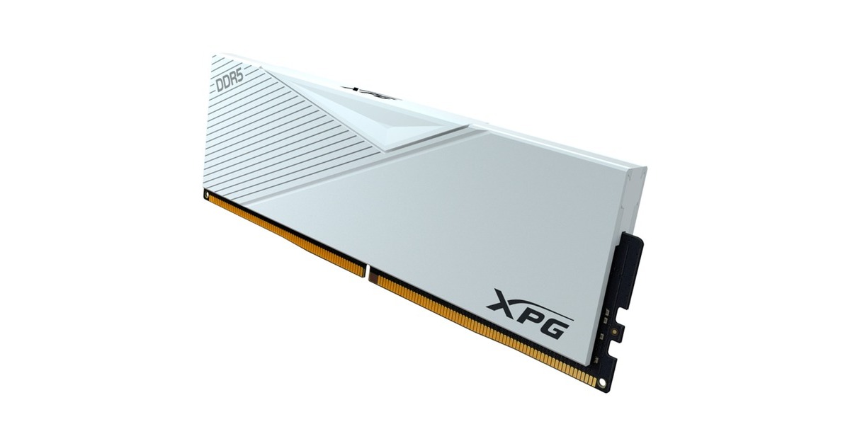 ADATA DIMM 64 GB DDR5-5600 (2x 32 GB) Dual-Kit, Arbeitsspeicher(weiß, AX5U5600C3632G-DCLAWH, Lancer, INTEL XMP)
