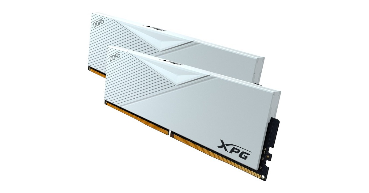 ADATA DIMM 64 GB DDR5-6400 (2x 32 GB) Dual-Kit, Arbeitsspeicher(weiß, AX5U6400C3232G-DCLAWH, XPG Lancer, INTEL XMP, AMD EXPO)