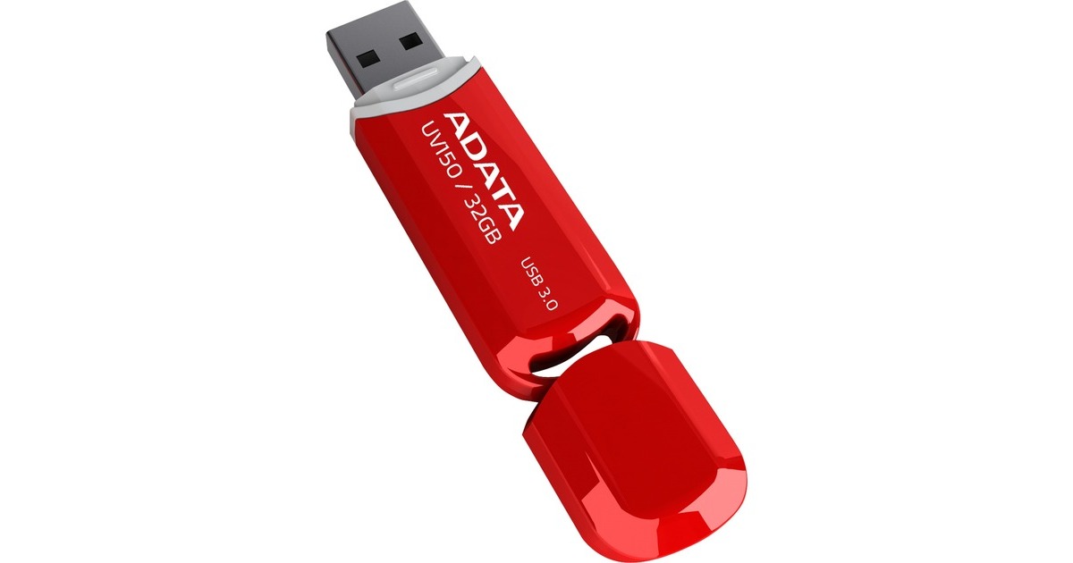 ADATA DashDrive Value UV150 32 GB, USB-Stick(rot, USB-A 3.2 Gen1)