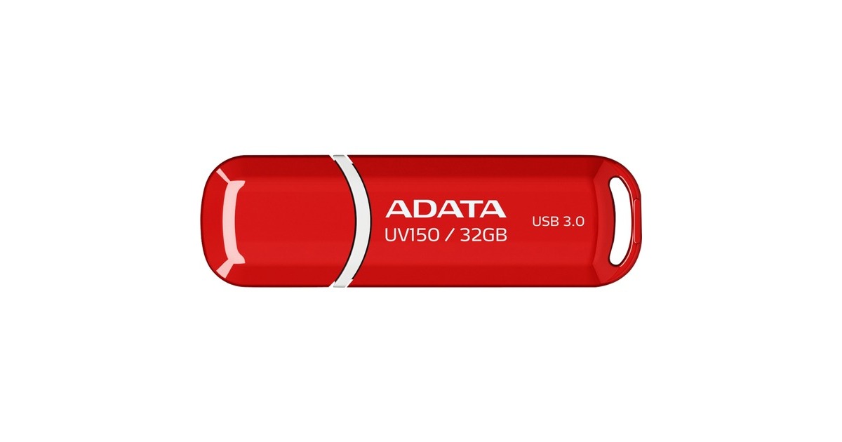 ADATA DashDrive Value UV150 32 GB, USB-Stick(rot, USB-A 3.2 Gen1)