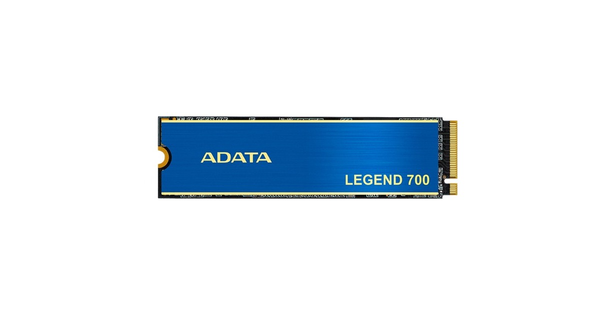 ADATA LEGEND 700 1 TB, SSD(blau/gold, PCIe 3.0 x4, NVMe 1.3, M.2 2280)