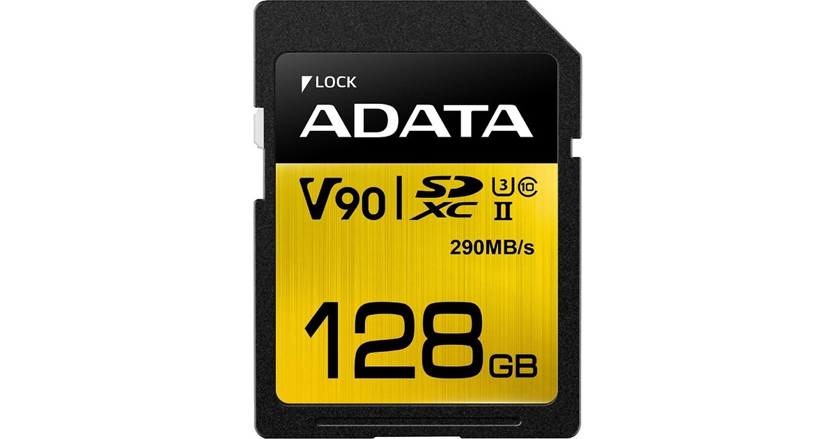 ADATA Premier One 128 GB SDXC, Speicherkarte(UHS-II U3, Class 10, V90)