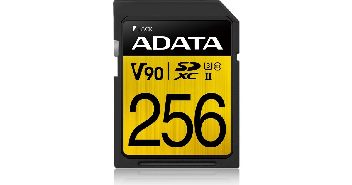 ADATA Premier One 256 GB SDXC, Speicherkarte(UHS-II U3, Class 10, V90)