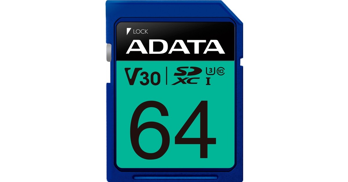 ADATA Premier Pro 64 GB SDXC, Speicherkarte(UHS-I U3, Class 10, V30)