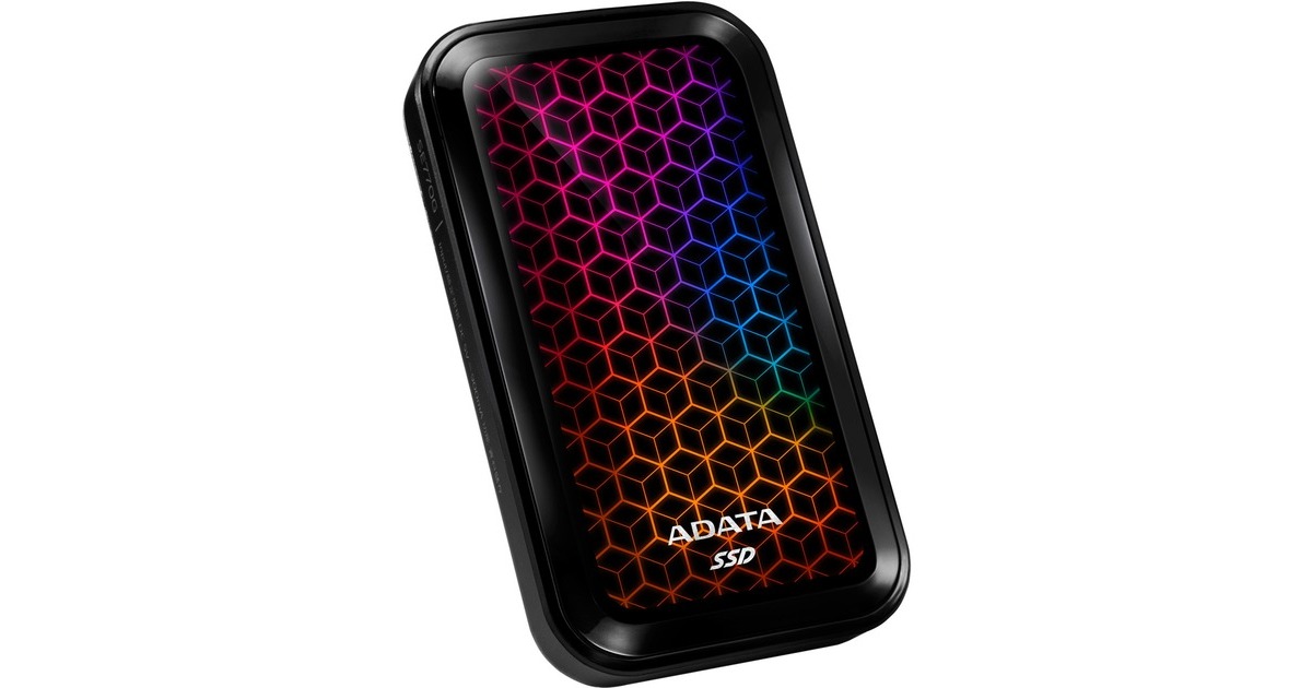 ADATA SE770G 1 TB, Externe SSD(schwarz, USB-C 3.2 Gen 2 (10 Gbit/s))
