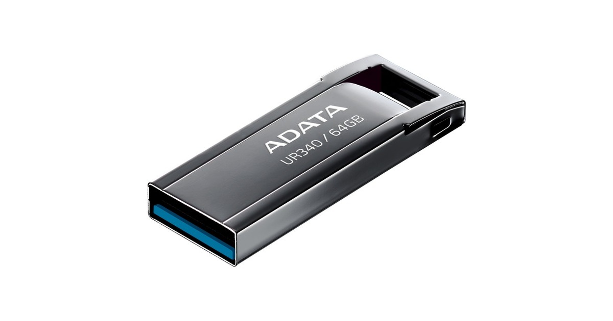 ADATA UR340 64 GB, USB-Stick(nickel, USB-A 3.2 Gen 1)