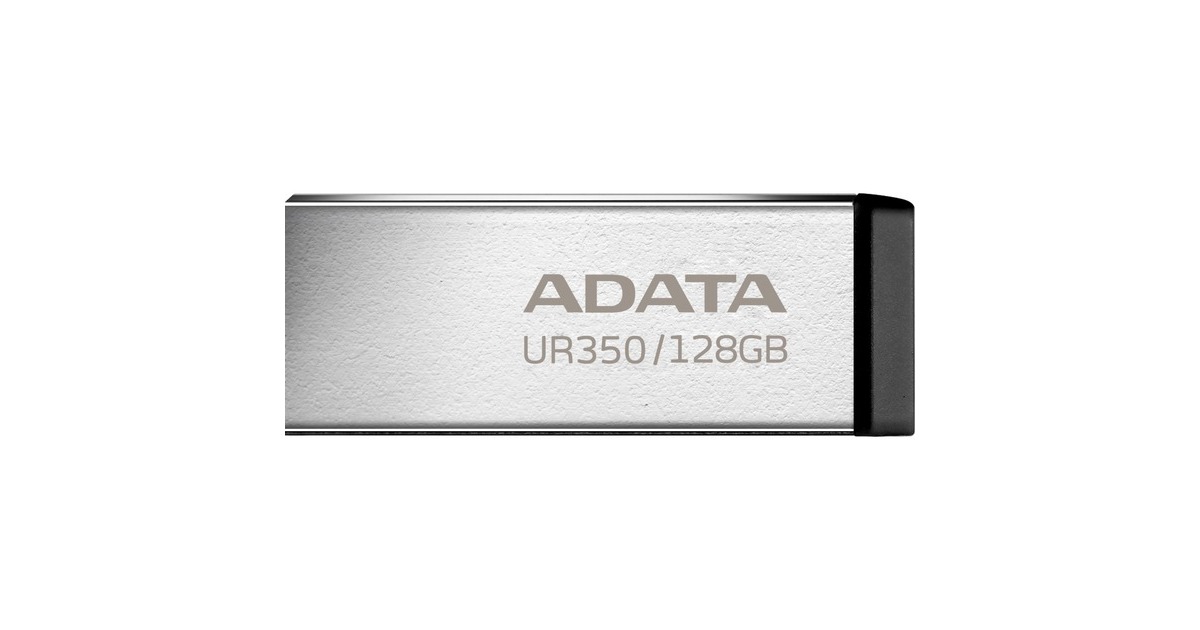 ADATA UR350 128 GB, USB-Stick(nickel/schwarz, USB-A 3.2 Gen 1 (5 Gbit/s))