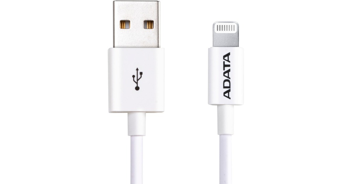 Lightning Stecker(weiß, 1 Meter)