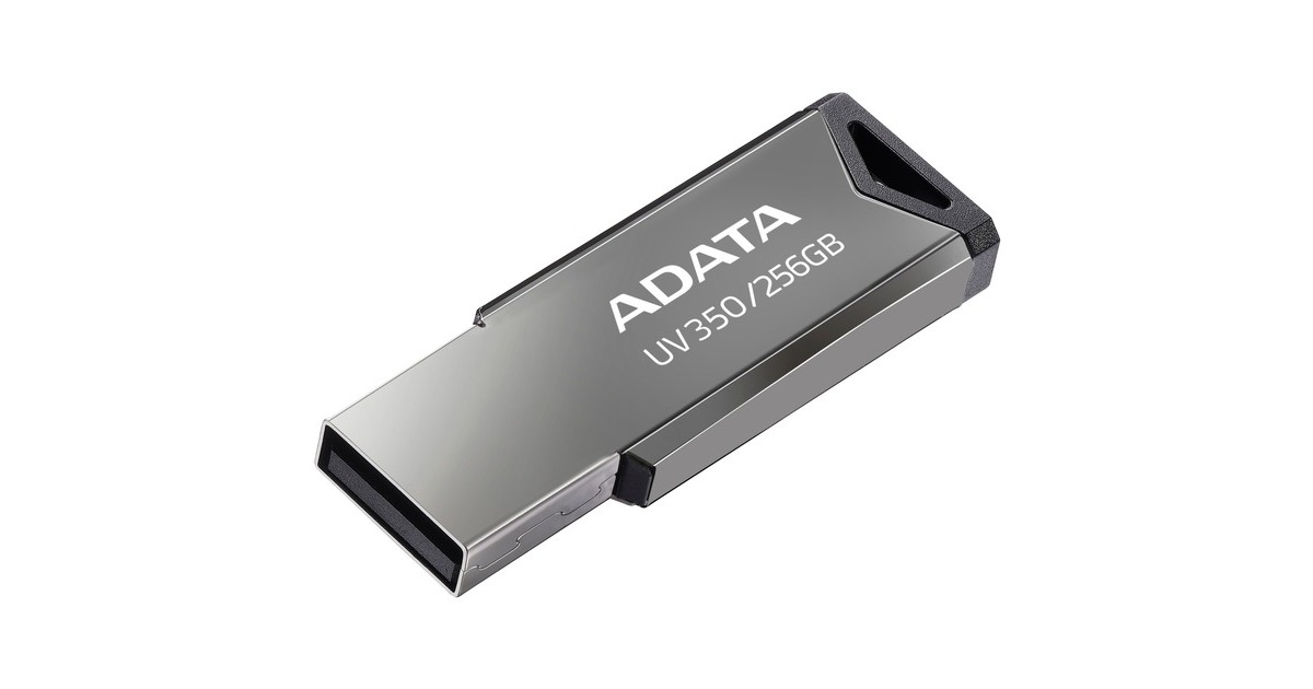 ADATA UV350 256 GB, USB-Stick(silber/metall, USB-A 3.2 Gen 1, Retail)