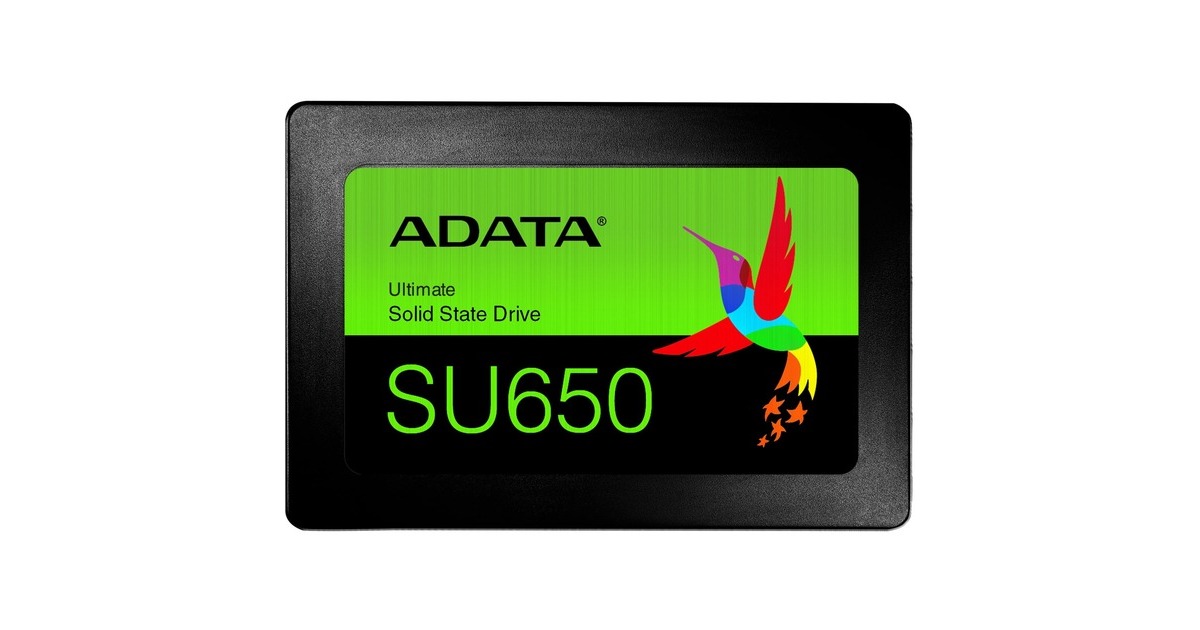ADATA Ultimate SU650 960 GB, SSD(schwarz, SATA 6 Gb/s, 2,5")