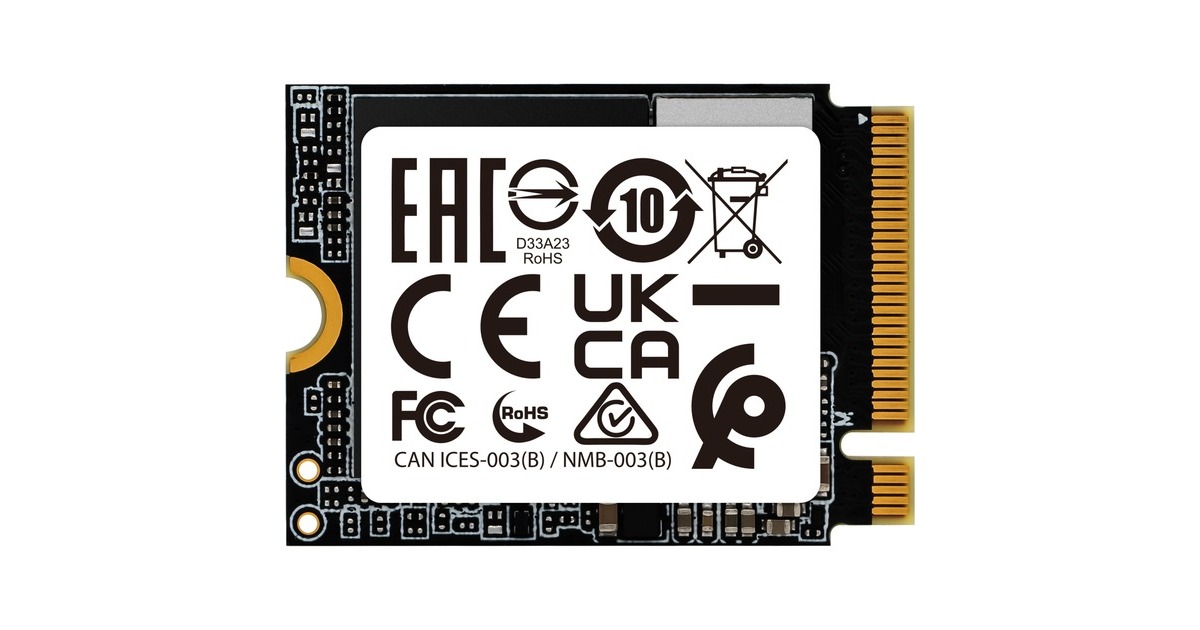 ADATA XPG GAMMIX S55 512 GB, SSD(schwarz, PCIe 4.0 x4, NVMe 1.4, M.2 2230)