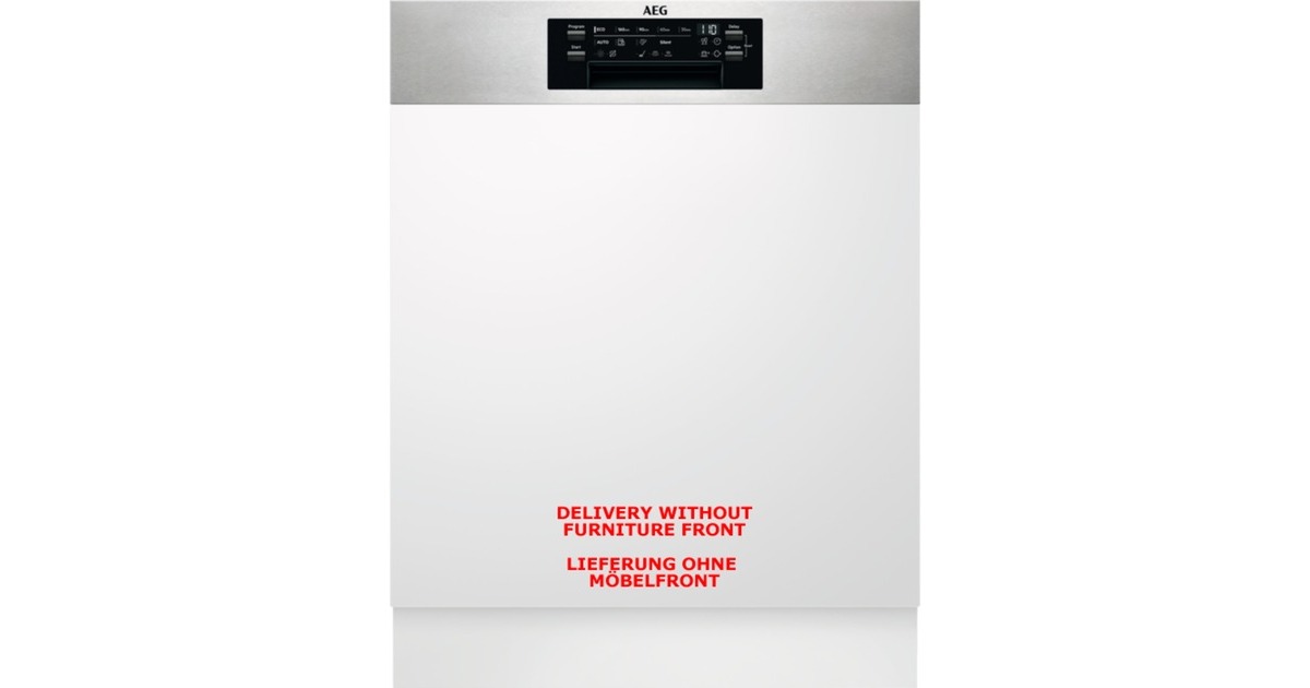 AEG FES8380CPM, Spülmaschine(edelstahl, 60 cm, inkl. Glaskorb A9SZGB01)