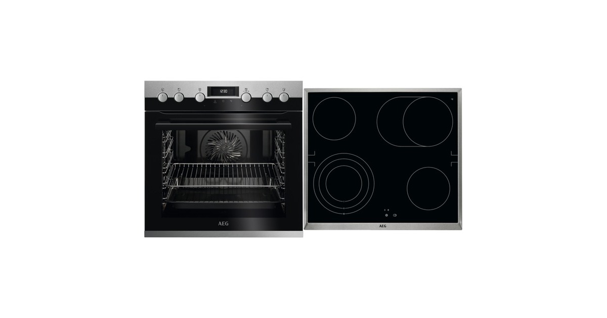 AEG HPG43R70M8, Herdset(edelstahl, inkl. FlexiRunners-Vollauszug) AEG HPG43R70M8, Herdset(edelstahl, inkl. FlexiRunners-Vollauszug)