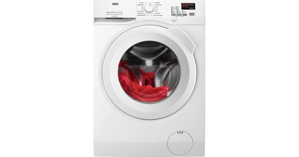 AEG L6FBC40478, Waschmaschine(weiß)