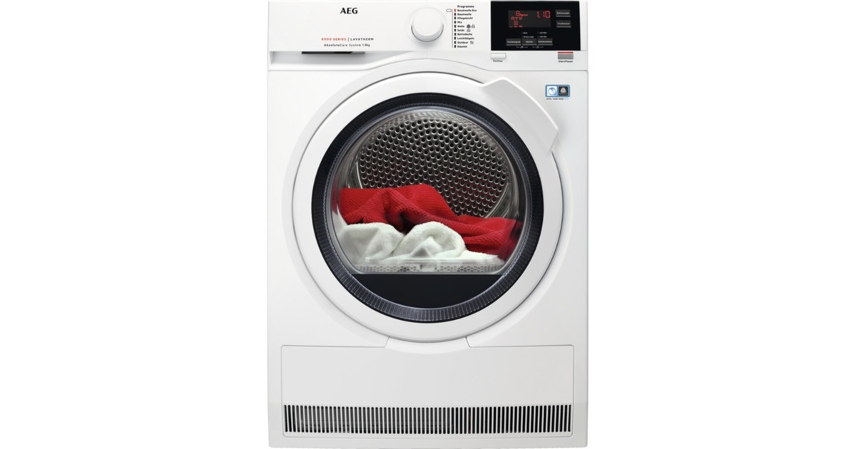 AEG T8DB66588, Wärmepumpen-Kondensationstrockner(weiß)