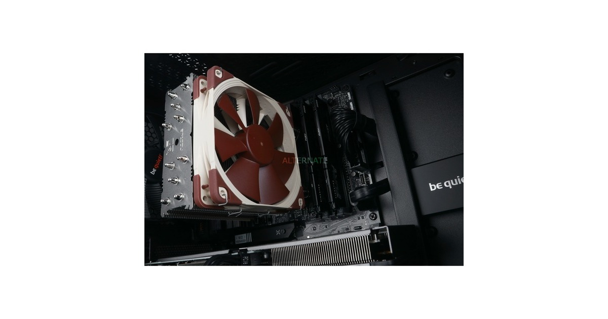 ALTERNATE Gaming-PC Silent Edition • RTX 4060 • Intel® Core™ i5-13400F • 16 GB RAM(schwarz, Windows 11 Home 64-Bit)