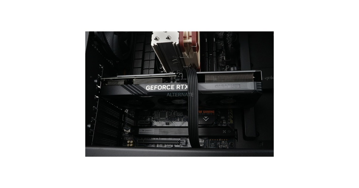 ALTERNATE Gaming-PC Silent Edition • RTX 4060 • Intel® Core™ i5-13400F • 16 GB RAM(schwarz, Windows 11 Home 64-Bit)