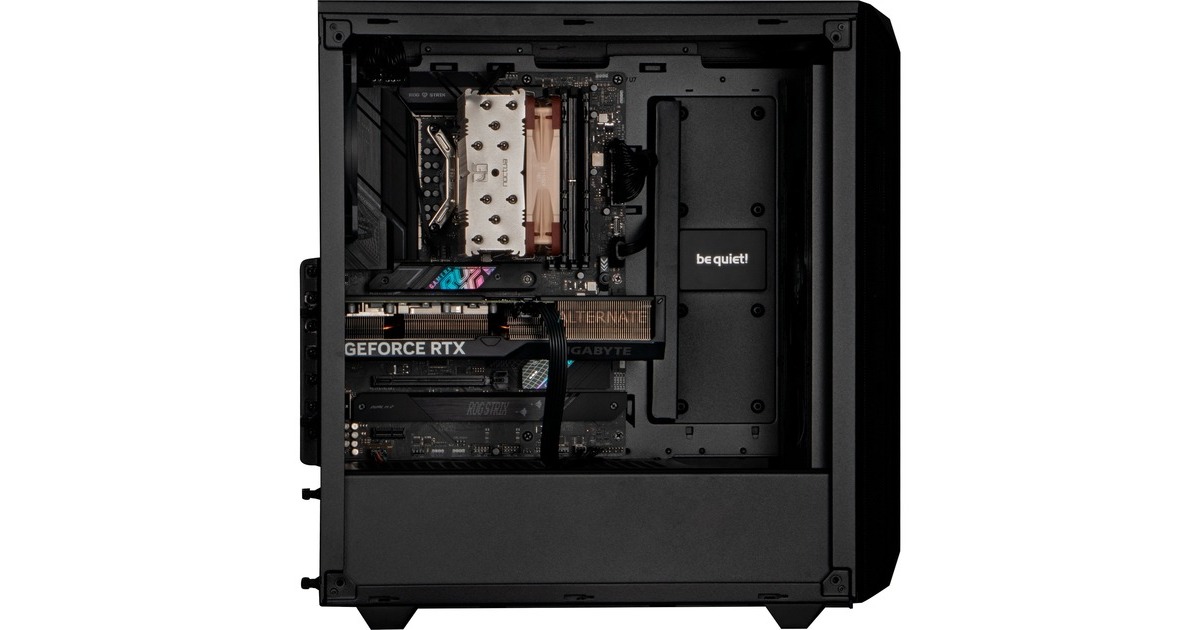 ALTERNATE Gaming-PC Silent Edition • RTX 4070 • Intel® Core™ i5-14600KF • 32 GB RAM(schwarz, Windows 11 Home 64-Bit) ALTERNATE Gaming-PC Silent Edition • RTX 4070 • Intel® Core™ i5-14600KF • 32 GB RAM(schwarz, Windows 11 Home 64-Bit)