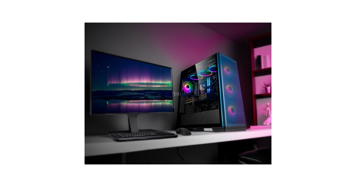 ALTERNATE Gaming-PC Window Edition • RTX 4070 • Intel® Core™ i5-14600KF • 32 GB RAM(schwarz/transparent, Windows 11 Home 64-Bit) ALTERNATE Gaming-PC Window Edition • RTX 4070 • Intel® Core™ i5-14600KF • 32 GB RAM(schwarz/transparent, Windows 11 Home 64-Bit)