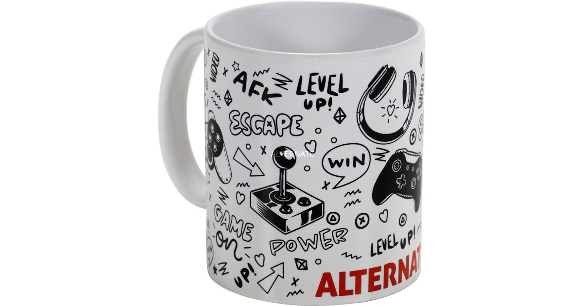 ALTERNATE Kaffeebecher retail(weiß, Retail)
