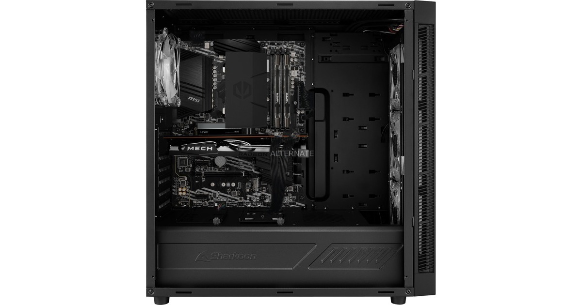 ALTERNATE x CHW Access Gaming-PC • RX 6750 XT • AMD Ryzen™ 5 5600 • 16 GB RAM(schwarz/transparent, ohne Betriebssystem) ALTERNATE x CHW Access Gaming-PC • RX 6750 XT • AMD Ryzen™ 5 5600 • 16 GB RAM(schwarz/transparent, ohne Betriebssystem)