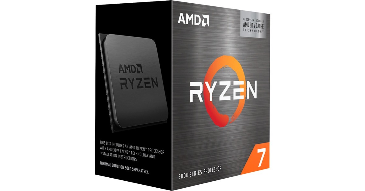 AMD Ryzen™ 7 5800X3D, Prozessor(Boxed-Version)