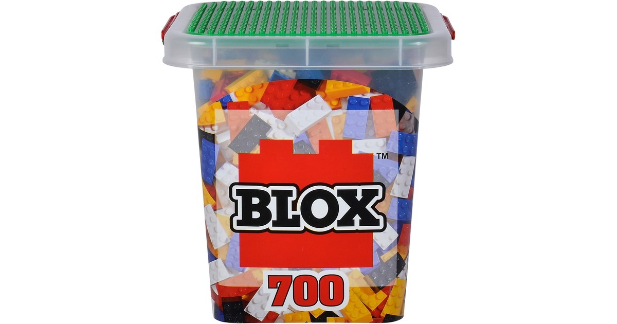 ANDRONI Blox Eimer 700 8er Steine, Konstruktionsspielzeug